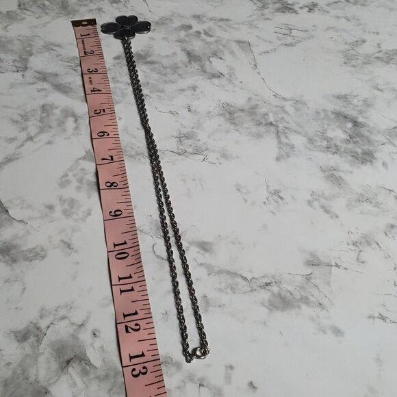 Vintage Metzke Sterling Silver Flower Necklace - Picture 8 of 8